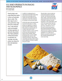 whey products in snacks and seasonings